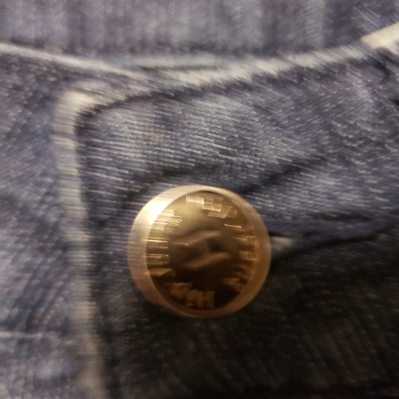 Hip Jeans- dark wash- mid rise- gold trim- boot cut-Sz.1-nwot - Picture 6 of 9